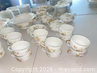 MaxSold Auction: Haviland Limoges Autumn Leaf Porcelain China Set - Oxnard (California, USA) PARTNER MANAGED Estate Sale Online Auction - West Fifth Street