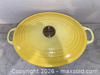 MaxSold Auction: Le Creuset Signature Yellow Oval Dutch Oven - Oxnard (California, USA) PARTNER MANAGED Estate Sale Online Auction - West Fifth Street