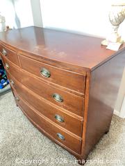 MaxSold Auction: Morganton Bow-Front Dresser - Oxnard (California, USA) PARTNER MANAGED Estate Sale Online Auction - West Fifth Street