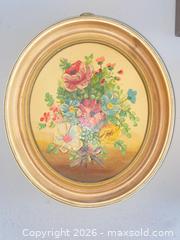 MaxSold Auction: Original Floral Artwork Paintings - Oxnard (California, USA) PARTNER MANAGED Estate Sale Online Auction - West Fifth Street
