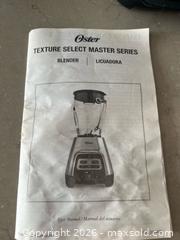 MaxSold Auction: Oster Blender - Oxnard (California, USA) PARTNER MANAGED Estate Sale Online Auction - West Fifth Street