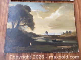 MaxSold Auction: Philip Hugh Padwick Original Oil Landscape Paintings  - Oxnard (California, USA) PARTNER MANAGED Estate Sale Online Auction - West Fifth Street