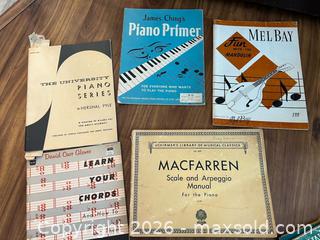 MaxSold Auction: Piano Music and Books - Oxnard (California, USA) PARTNER MANAGED Estate Sale Online Auction - West Fifth Street