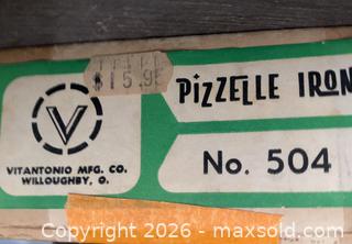 MaxSold Auction: Pizzelle Iron & Enamelware Pieces - Oxnard (California, USA) PARTNER MANAGED Estate Sale Online Auction - West Fifth Street