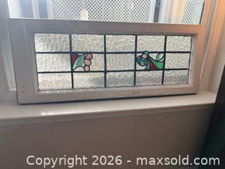 MaxSold Auction: Stained Glass Panel - Oxnard (California, USA) PARTNER MANAGED Estate Sale Online Auction - West Fifth Street