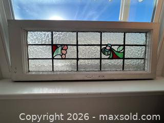 MaxSold Auction: Stained Glass Panel - Oxnard (California, USA) PARTNER MANAGED Estate Sale Online Auction - West Fifth Street