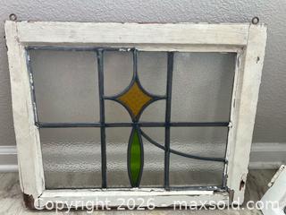 MaxSold Auction: Three Stained Glass Panels  - Oxnard (California, USA) PARTNER MANAGED Estate Sale Online Auction - West Fifth Street