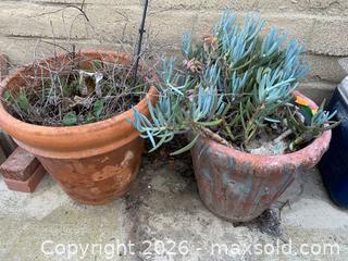 MaxSold Auction: Two Large Outdoor Planters  - Oxnard (California, USA) PARTNER MANAGED Estate Sale Online Auction - West Fifth Street