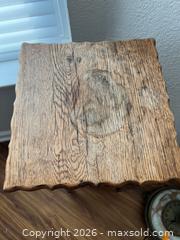 MaxSold Auction: Two Wood Plant Stands - Oxnard (California, USA) PARTNER MANAGED Estate Sale Online Auction - West Fifth Street