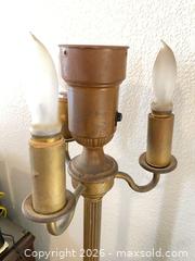 MaxSold Auction: Vintage Brass & Metal 4-Light Torchiere Floor Lamps - Oxnard (California, USA) PARTNER MANAGED Estate Sale Online Auction - West Fifth Street