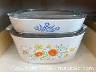 MaxSold Auction: Vintage Cornflower CorningWare - Oxnard (California, USA) PARTNER MANAGED Estate Sale Online Auction - West Fifth Street