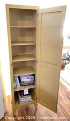 MaxSold Auction: Vintage Cute Yellow Cupboard Cabinet - Oxnard (California, USA) PARTNER MANAGED Estate Sale Online Auction - West Fifth Street