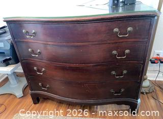 MaxSold Auction: Vintage Four Drawer Wood Dresser - Oxnard (California, USA) PARTNER MANAGED Estate Sale Online Auction - West Fifth Street