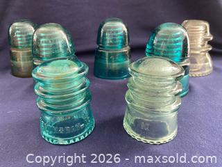 MaxSold Auction: Vintage Glass Insulators - Oxnard (California, USA) PARTNER MANAGED Estate Sale Online Auction - West Fifth Street