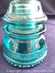 MaxSold Auction: Vintage Hemingray-42 Teal Glass Insulators  - Oxnard (California, USA) PARTNER MANAGED Estate Sale Online Auction - West Fifth Street