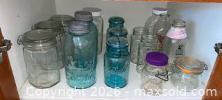 MaxSold Auction: Vintage Jars! Includes Atlas & Ball Brand Mason Jars - Oxnard (California, USA) PARTNER MANAGED Estate Sale Online Auction - West Fifth Street
