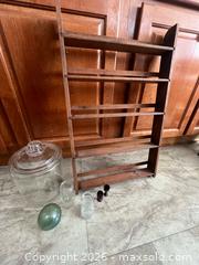MaxSold Auction: Vintage Kitchen Rack and Jars - Oxnard (California, USA) PARTNER MANAGED Estate Sale Online Auction - West Fifth Street