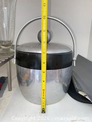 MaxSold Auction: Vintage Kromex Aluminum Tall Ice Bucket, Cocktail Shakers, & More! - Oxnard (California, USA) PARTNER MANAGED Estate Sale Online Auction - West Fifth Street