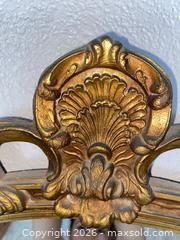 MaxSold Auction: Vintage Ornate Oval Gold Wall Mirror - Oxnard (California, USA) PARTNER MANAGED Estate Sale Online Auction - West Fifth Street