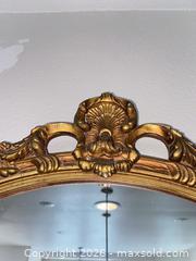 MaxSold Auction: Vintage Ornate Oval Gold Wall Mirror - Oxnard (California, USA) PARTNER MANAGED Estate Sale Online Auction - West Fifth Street