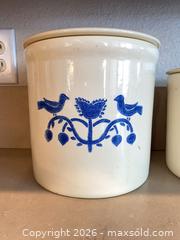 MaxSold Auction: Vintage Pfaltzgraff Folk Art Stoneware Canisters - Oxnard (California, USA) PARTNER MANAGED Estate Sale Online Auction - West Fifth Street