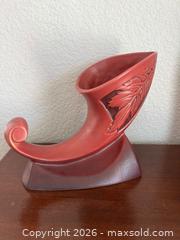 MaxSold Auction: Vintage Roseville USA Pottery Cornucopia Crimson Red and More - Oxnard (California, USA) PARTNER MANAGED Estate Sale Online Auction - West Fifth Street