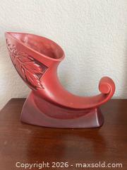MaxSold Auction: Vintage Roseville USA Pottery Cornucopia Crimson Red and More - Oxnard (California, USA) PARTNER MANAGED Estate Sale Online Auction - West Fifth Street