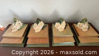 MaxSold Auction: Vintage Roseville USA Pottery White and Rose Teapot and More - Oxnard (California, USA) PARTNER MANAGED Estate Sale Online Auction - West Fifth Street