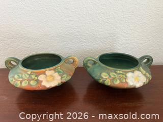 MaxSold Auction: Vintage Roseville USA Pottery White Rose Pattern and More - Oxnard (California, USA) PARTNER MANAGED Estate Sale Online Auction - West Fifth Street