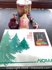 MaxSold Auction: VTG Christmas Decor & Bubble Lights - Oxnard (California, USA) PARTNER MANAGED Estate Sale Online Auction - West Fifth Street