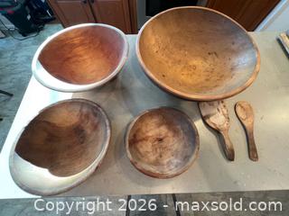 MaxSold Auction: Wood Nesting Bowls  - Oxnard (California, USA) PARTNER MANAGED Estate Sale Online Auction - West Fifth Street
