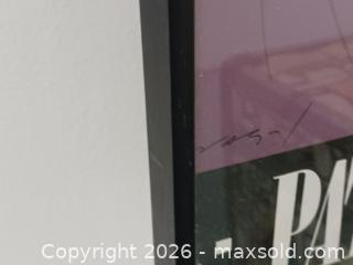 MaxSold Auction: Patrick Nagel Framed 1983 Mirage Editions Lithograph Poster - Los Angeles (California, USA) SELLER MANAGED Downsizing Online Auction - W Jefferson Boulevard (STORAGE)