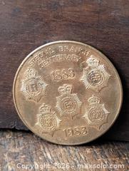 MaxSold Auction: 1883-1983 Bronze Medallion Metropolitain Police - South Frontenac (Ontario, Canada) SELLER MANAGED Downsizing Online Auction - Battersea Road