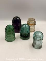 MaxSold Auction:  15 Vintage Glass and Ceramics Insulators. - Oakville (Ontario, Canada) PARTNER MANAGED Estate Sale Online Auction - Lakeshore Road West