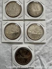 MaxSold Auction: 1950s Canadian Silver Dollars - Oakville (Ontario, Canada) PARTNER MANAGED Estate Sale Online Auction - Lakeshore Road West