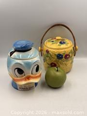 MaxSold Auction: 2 MCM Cookie Jars - Oakville (Ontario, Canada) PARTNER MANAGED Estate Sale Online Auction - Lakeshore Road West