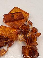 MaxSold Auction: 2 Necklaces: Amber  - Oakville (Ontario, Canada) PARTNER MANAGED Estate Sale Online Auction - Lakeshore Road West