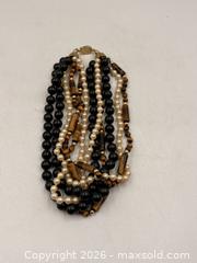MaxSold Auction: 2 Necklaces: Tiger's Eye and Faux Pearls - Oakville (Ontario, Canada) PARTNER MANAGED Estate Sale Online Auction - Lakeshore Road West
