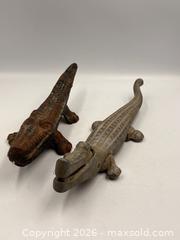 MaxSold Auction: 3 Antique Cast Iron Pieces: Alligator Nutcrackers and Door Stop - Oakville (Ontario, Canada) PARTNER MANAGED Estate Sale Online Auction - Lakeshore Road West