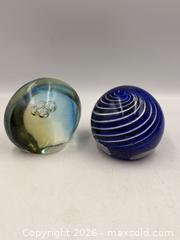 MaxSold Auction: 5 Large Murano Handblown Glass Collectable Paperweights  - Oakville (Ontario, Canada) PARTNER MANAGED Estate Sale Online Auction - Lakeshore Road West