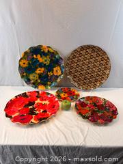 MaxSold Auction:  5 MCM Canadian "FAB" Trays - Oakville (Ontario, Canada) PARTNER MANAGED Estate Sale Online Auction - Lakeshore Road West