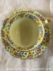MaxSold Auction: 6 Fine Bone China Tea Cups and Saucers:  Aynsley, Royal Albert, Paragon and more - Oakville (Ontario, Canada) PARTNER MANAGED Estate Sale Online Auction - Lakeshore Road West