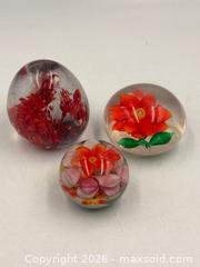 MaxSold Auction: 6 Glass Paperweights  - Oakville (Ontario, Canada) PARTNER MANAGED Estate Sale Online Auction - Lakeshore Road West