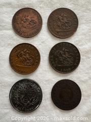 MaxSold Auction: 6 Pre-Confederation Canadian Coins - Largely 1850's - Oakville (Ontario, Canada) PARTNER MANAGED Estate Sale Online Auction - Lakeshore Road West