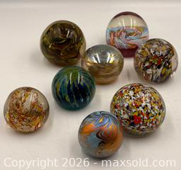 MaxSold Auction:  8 Art Glass Paperweights - Oakville (Ontario, Canada) PARTNER MANAGED Estate Sale Online Auction - Lakeshore Road West