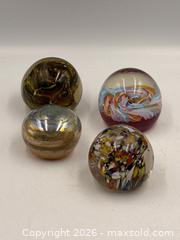 MaxSold Auction:  8 Art Glass Paperweights - Oakville (Ontario, Canada) PARTNER MANAGED Estate Sale Online Auction - Lakeshore Road West