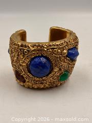 MaxSold Auction: Alexis Lahellec Paris Cuff Bracelet  - Oakville (Ontario, Canada) PARTNER MANAGED Estate Sale Online Auction - Lakeshore Road West