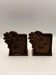 MaxSold Auction: Antique Art Deco Cast & Patinated Bookends with Indigenous Warrior - Oakville (Ontario, Canada) PARTNER MANAGED Estate Sale Online Auction - Lakeshore Road West