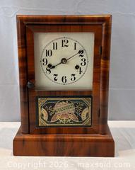 MaxSold Auction: Antique Cottage New Haven Working Mantel or Cabinet Clock - Oakville (Ontario, Canada) PARTNER MANAGED Estate Sale Online Auction - Lakeshore Road West