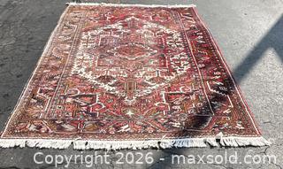 MaxSold Auction: Antique Persian Hand Knotted Earth-Toned Wool Rug - 5 1/2' by 13' - Oakville (Ontario, Canada) PARTNER MANAGED Estate Sale Online Auction - Lakeshore Road West